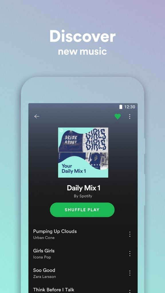Spotify premium can download music apk free